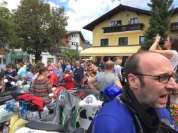 Juni 2018 Vespa Alp Days in Österreich